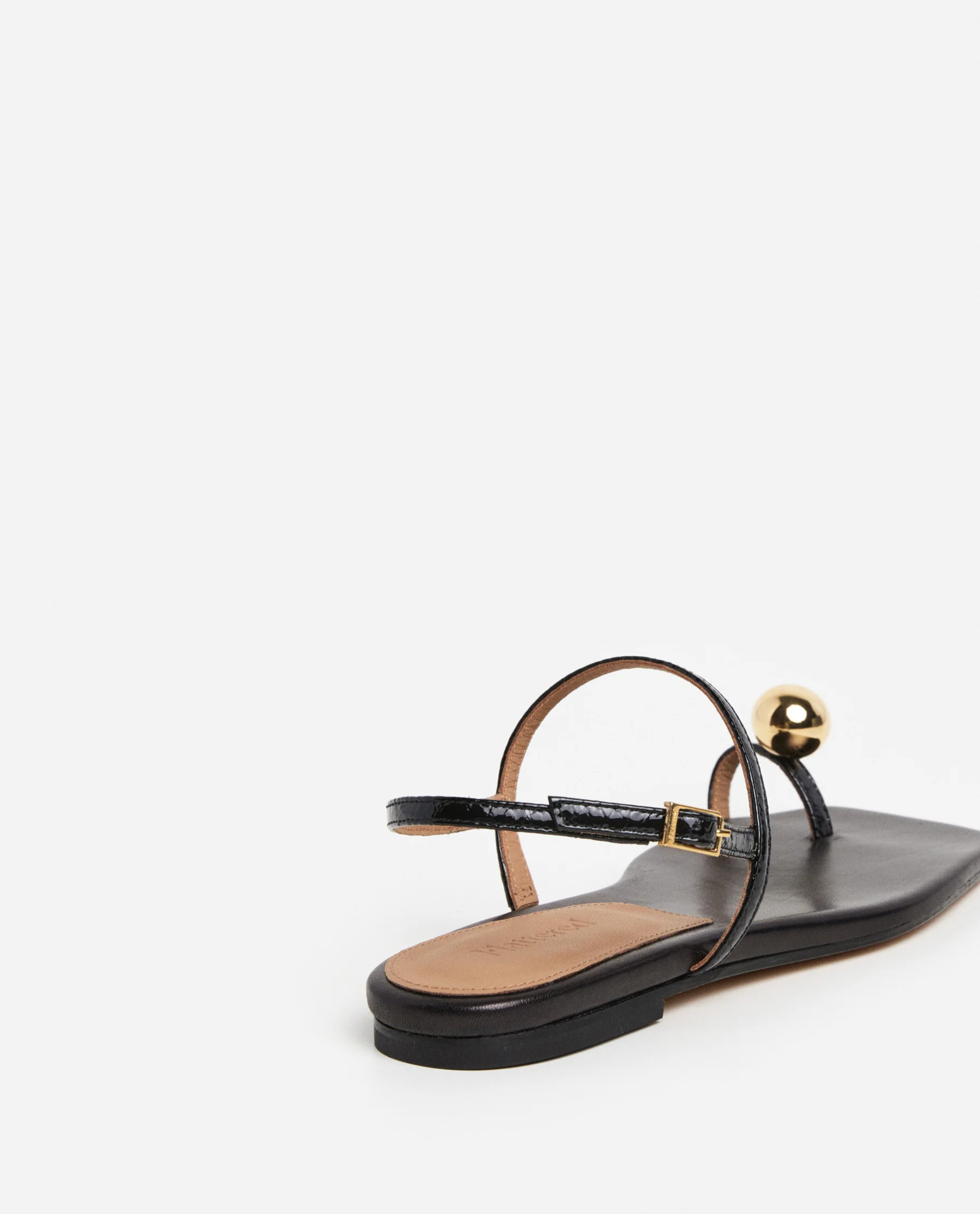 Idris Leather Snake Black - Image 6