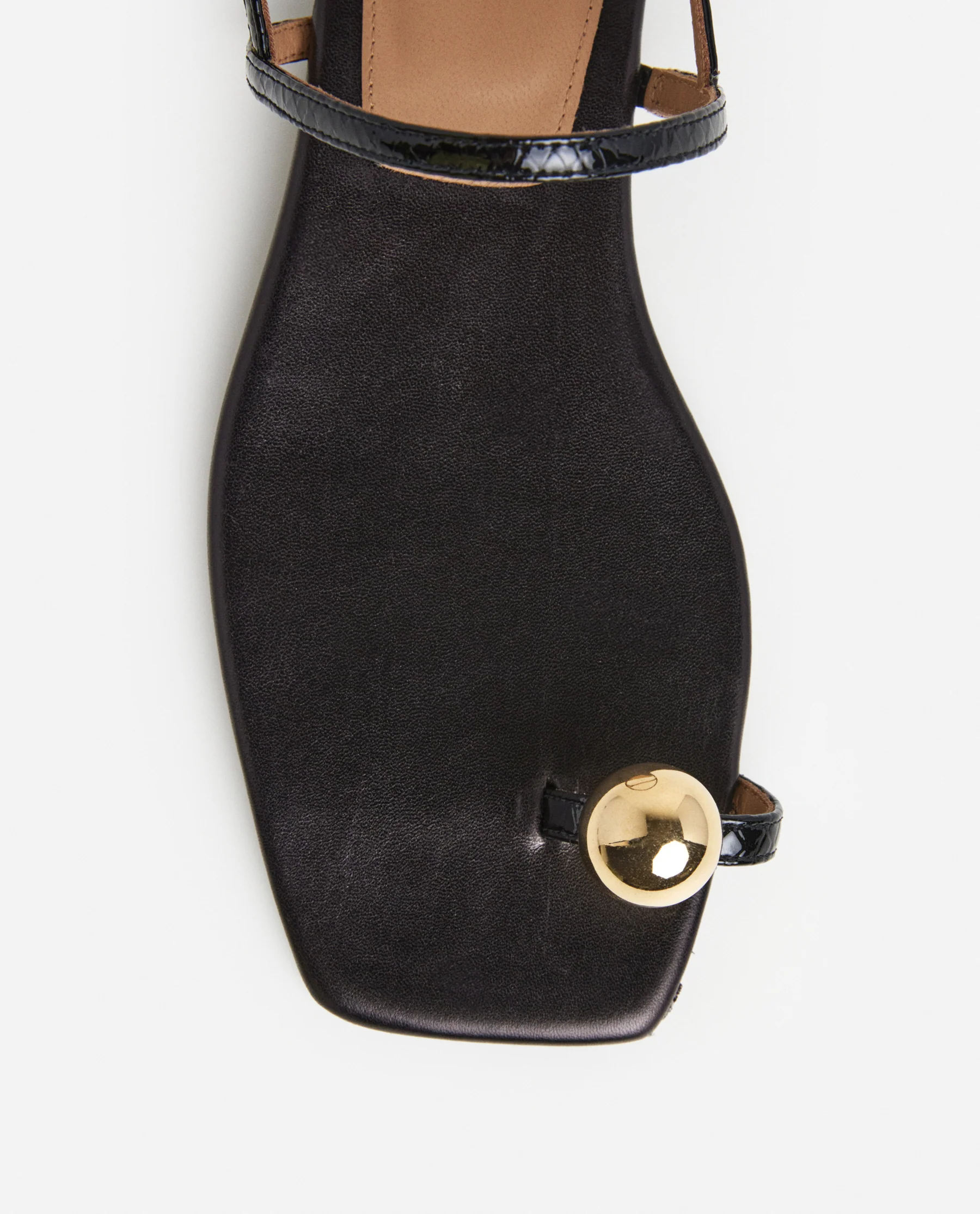 Idris Leather Snake Black - Image 8