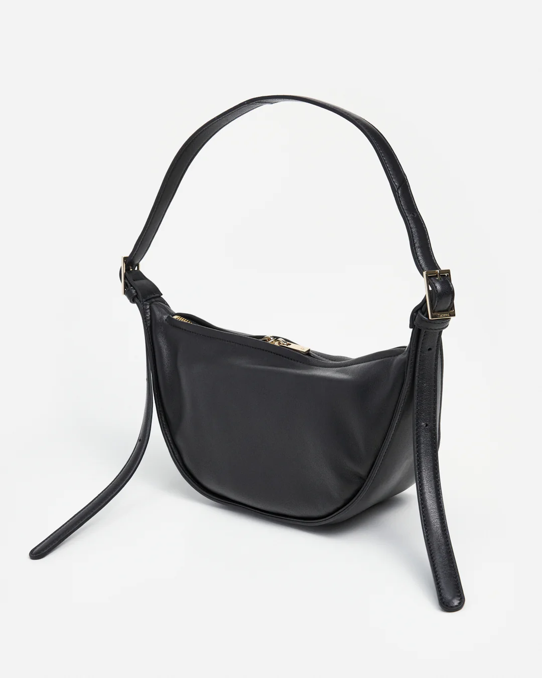 Irma Shoulder Bag Leather Black - Image 4