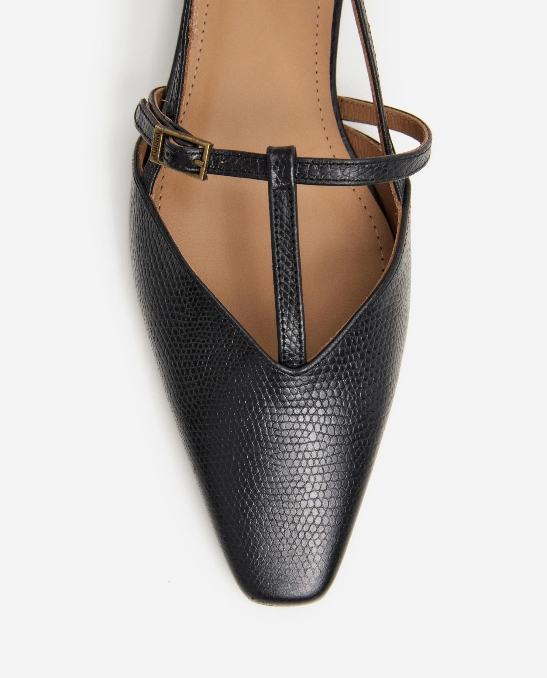 Josefin Lizzard Leather Black - Image 8