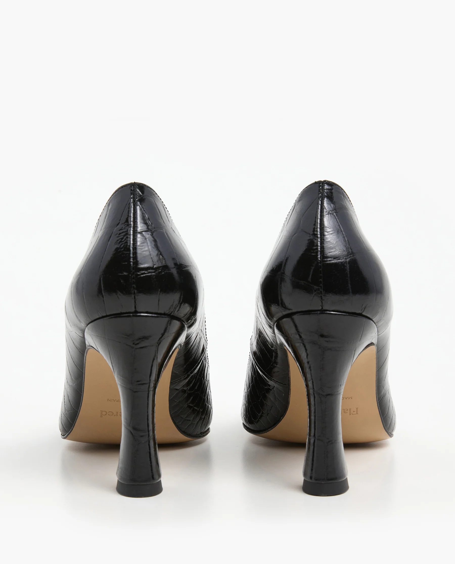 Leonie Leather Black Croco - Image 4