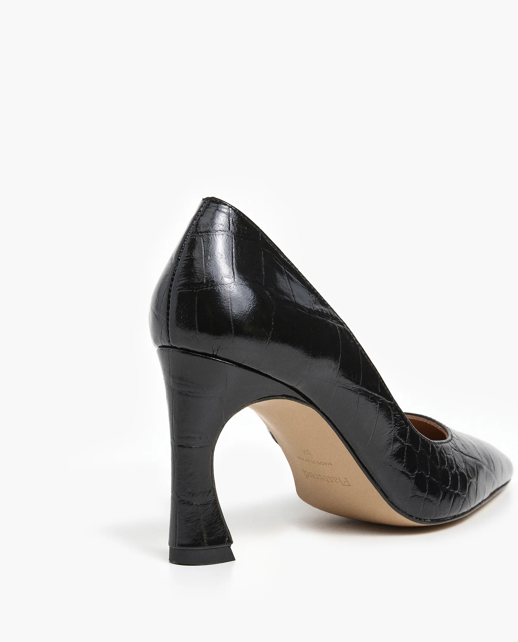 Leonie Leather Black Croco - Image 6