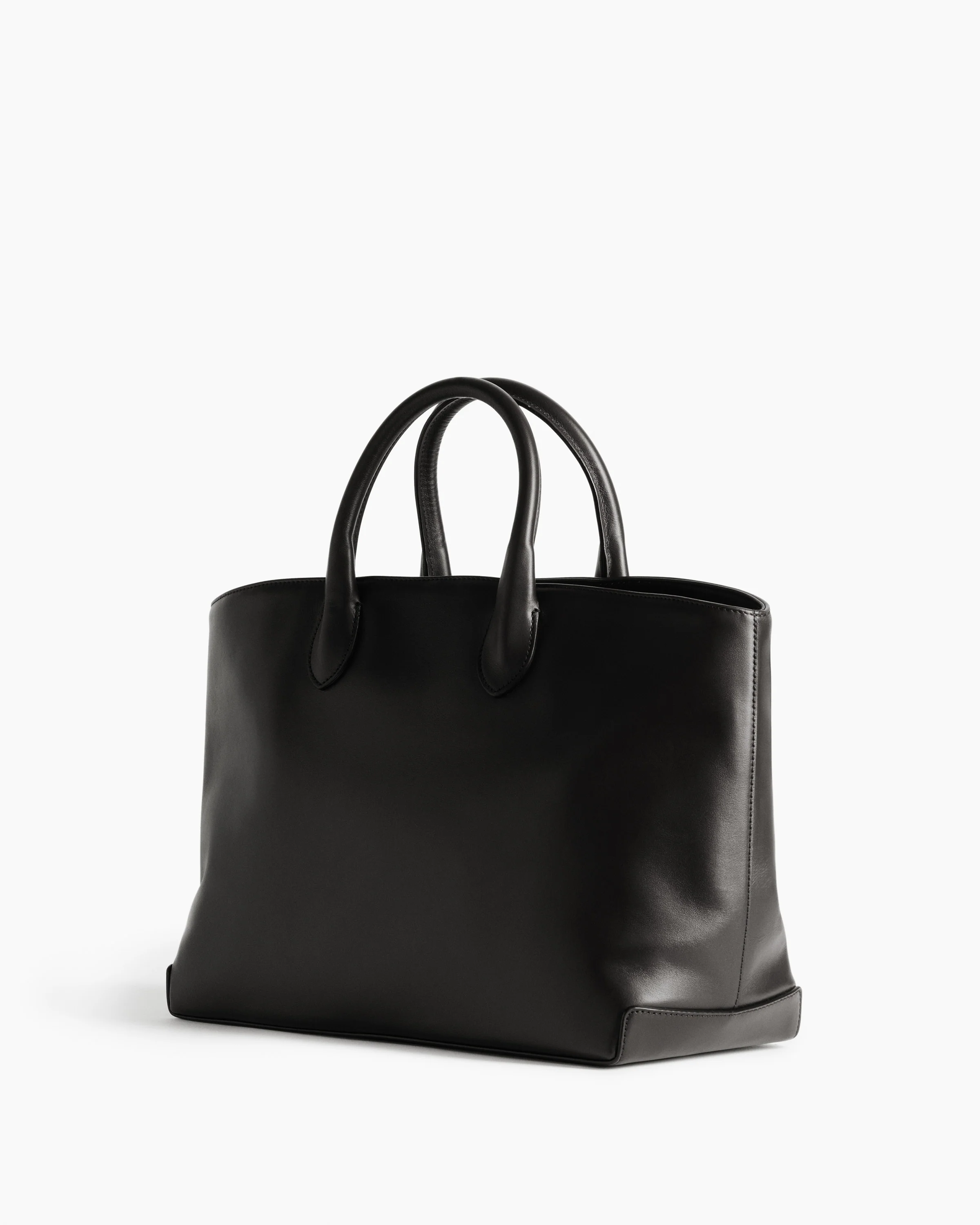 Lola Tote Leather Black - Image 4
