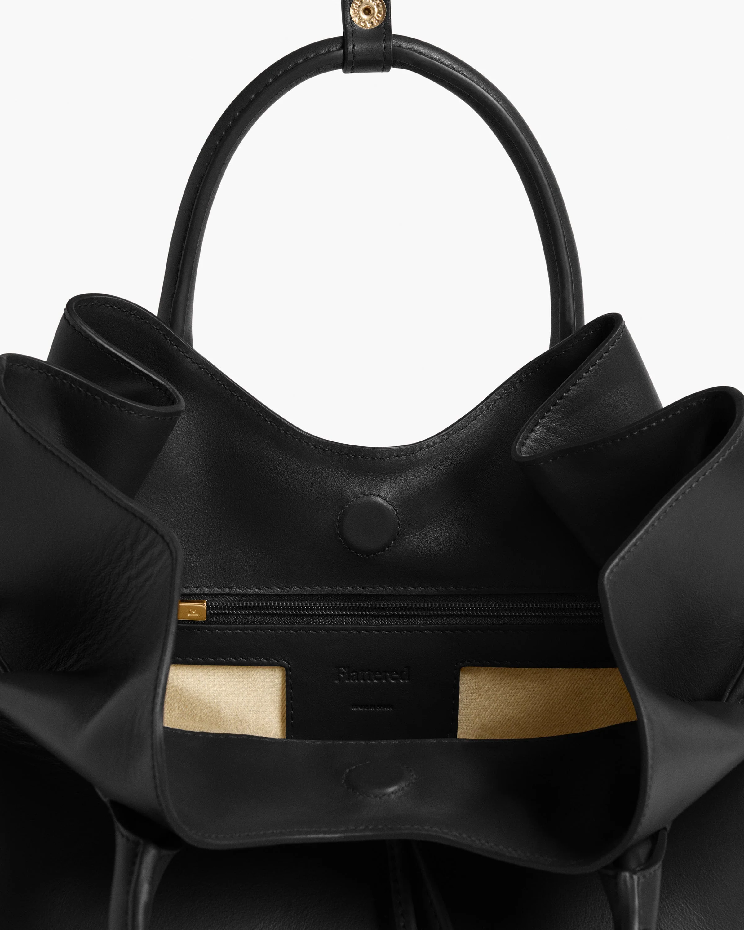 Maris Tote Bag Leather Black - Image 6