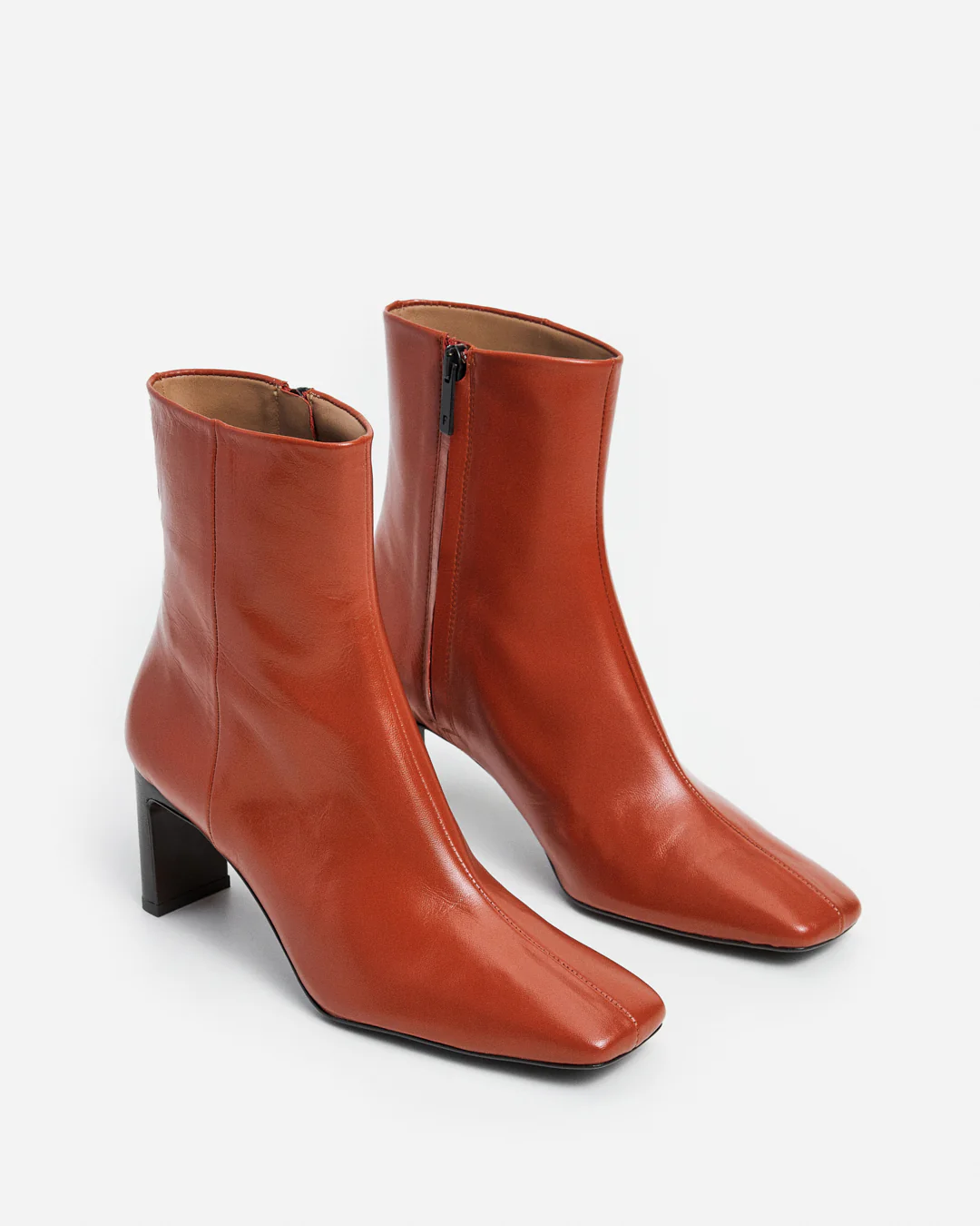 Moa Leather Brick Red - Image 5