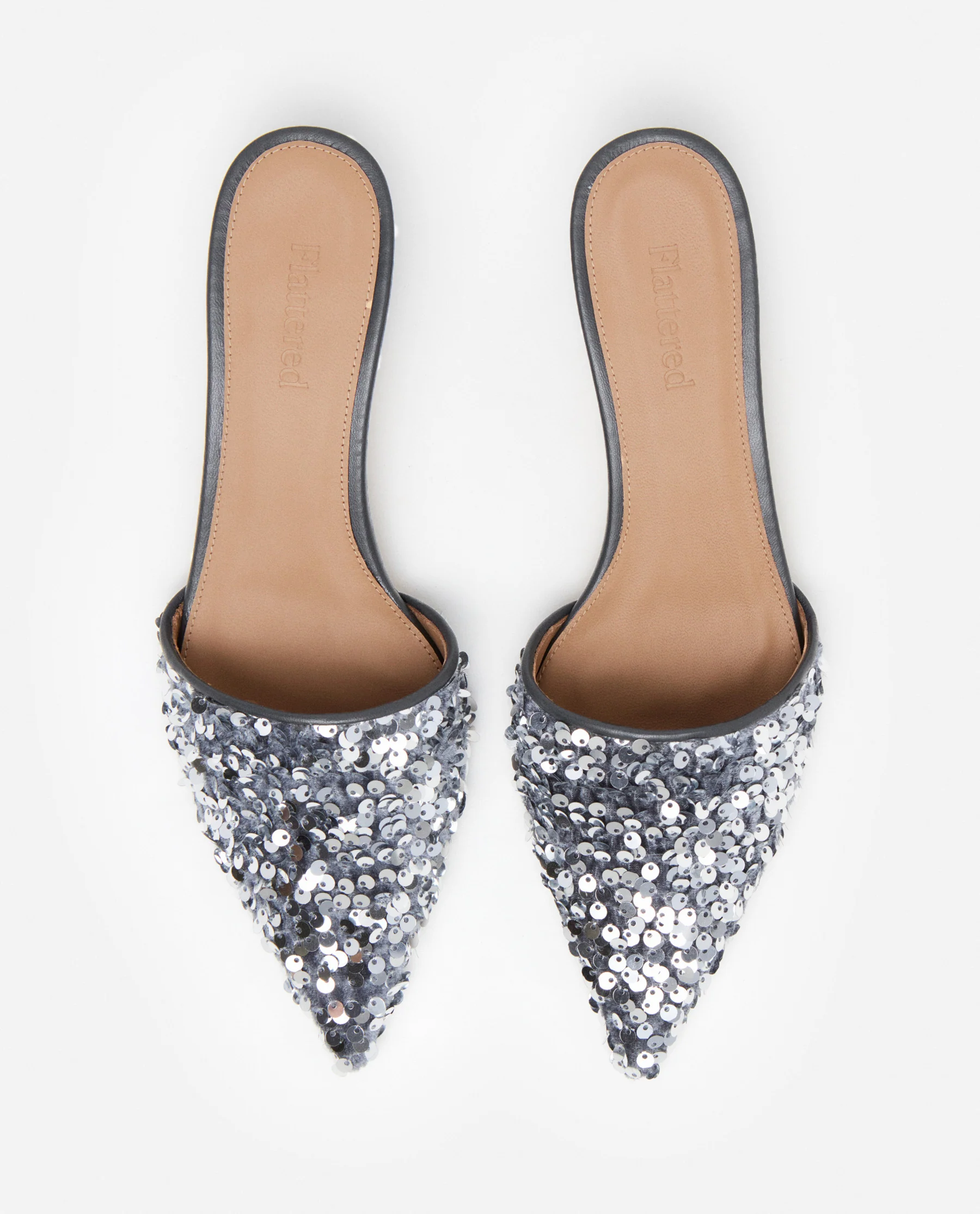 Noomi Sequins Stone Grey - Image 3