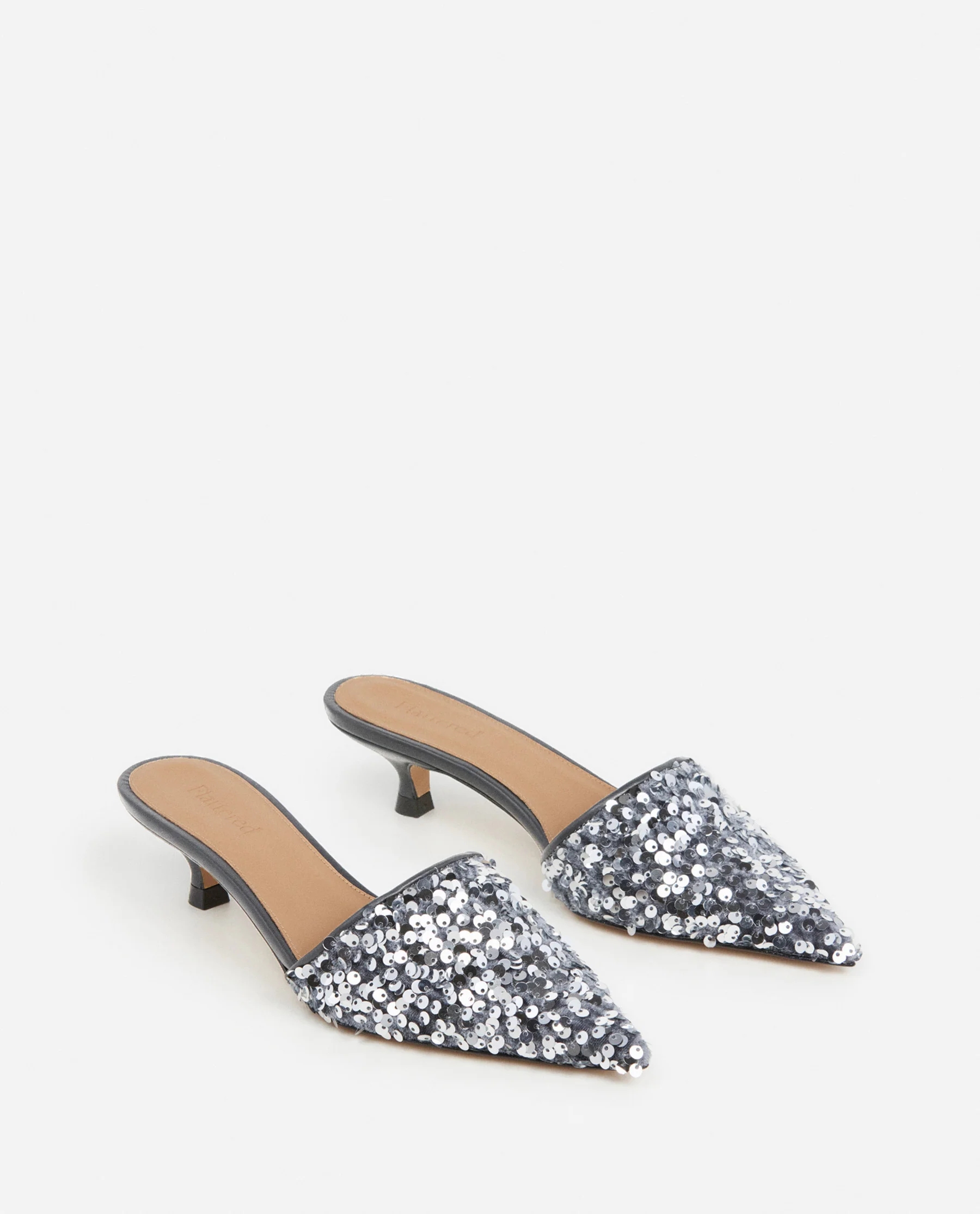 Noomi Sequins Stone Grey - Image 4