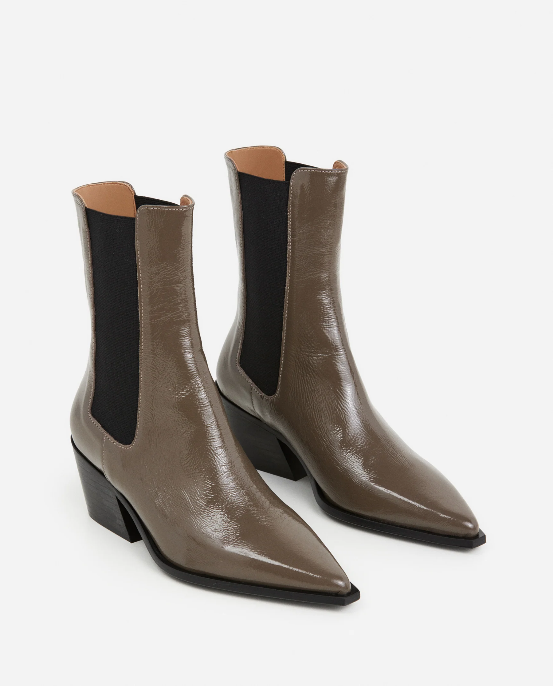 Sandra Leather Khaki - Image 4
