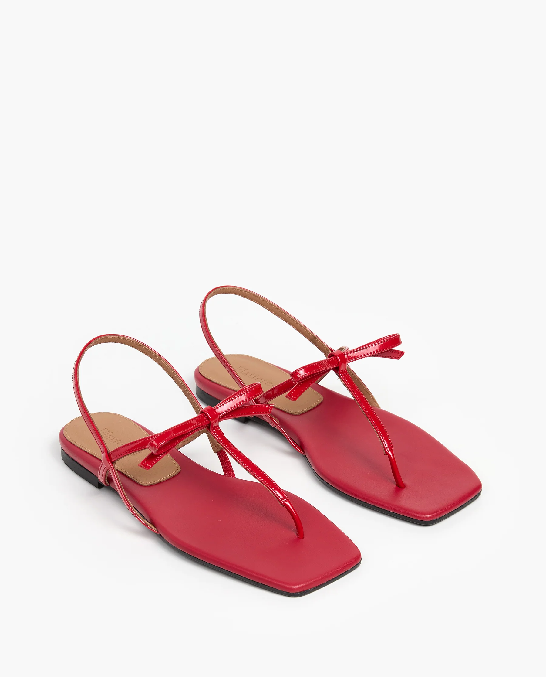 Sina Leather Patent Cherry - Image 3